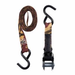 TIE DOWN RATCHET 1"X12' DSRT CAMO 500LB 1/PK