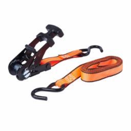 TIE DOWN RATCHET 1"X12' HGH VIZ 500LB 1/PK