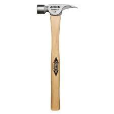 14OZ TITANIUM HMR M/F 18" STRAIGHT WOOD HDL