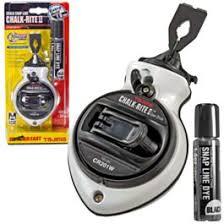 CHALK-RITE II 100' CHALK LINE W/1.4 OZ BLK DYE