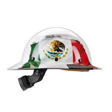 HARD HAT DAX FIBER FULL BRIM MEXICAN FLAG