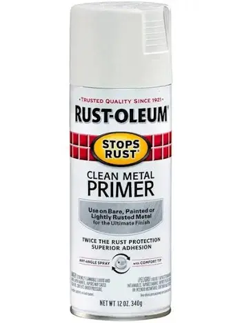 12 OZ SPRAY RUSTOLEUM CLEAN METAL PRIMER WHITE 7780