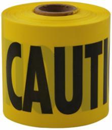 CAUTION TAPE 200' ROLL YELLOW BILINGUAL