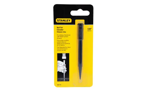 NAIL SET SQUARE HEAD ALLOY STEEL 1/32" TIP