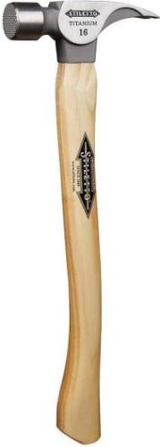 16OZ TITANIUM HMR M/F 18" CURVED WOOD HDL