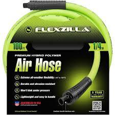 AIR HOSE 1/4" X 100' W/ 1/4" MNPT FITNGS 300PSI