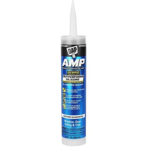 9.0 OZ CART DAP AMP 2-D-S SEALANT CLR 00761