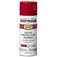 12 OZ SPRAY RUSTOLEUM GLOSS PROTECTIVE ENAMEL REGAL RED 7765