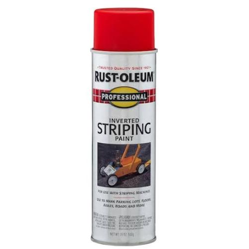 RED 18 OZ SPRAY RUSTOLEUM STRIPING PT 211777