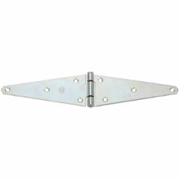 STRAP HINGE 8" HD ZINC
