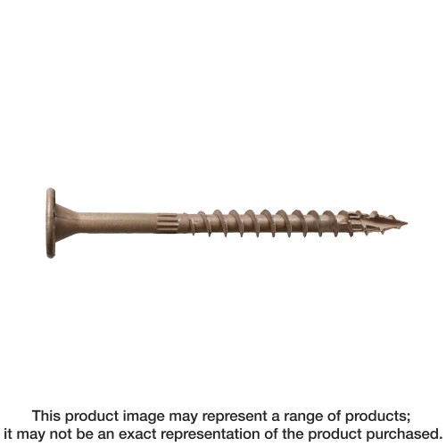 .22X3" STRUCTURAL WOOD SCREW 6 LOBE (12)