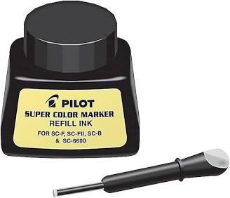 INK REFILL BLACK 1 OZ. 12/BOX