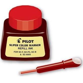INK REFILL RED 1 OZ. 12/BOX