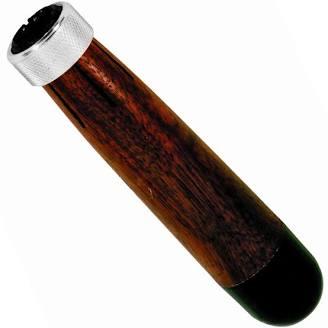 WOOD LUMBER CRAYON HOLDER WITH METAL RING