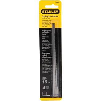 COPING SAW BLADES 6.5" 15 TPI 4/PK