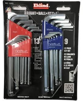 HEX KEYS 22 PIECE SET
