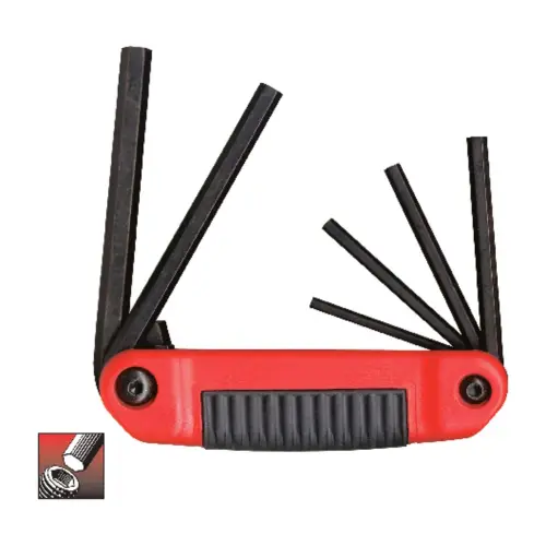 HEX KEY SET 6PC METRIC ERGO FOLD 3.0 - 10MM