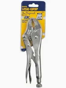 VISE GRIP 7" LOCKING PLIERS CURVE JAW 7WR