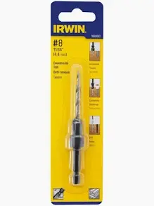 COUNTERSINK #8 TOOL WITH TAPERED 11/64" BIT 1/PK