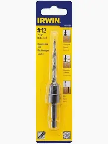COUNTERSINK #12 TOOL WITH TAPERED 7/32" BIT 1/PK
