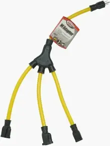 ADAPTER 2' 12/3 STW 15AMP "W" 3-WAY TAP