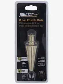 PLUMB BOB 12 OZ BRASS