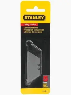 BLADE UTILITY KNIFE "1991" REGULAR DUTY 5/PK