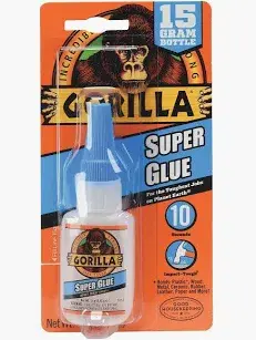 15 gm Gorilla Glue 7805009 Clear Gorilla Glue Super Glue