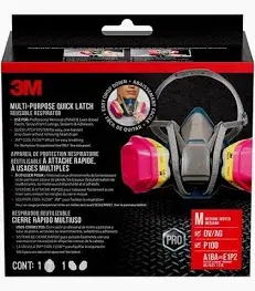RESPIRATOR REUSABLE MULTI-PURPOSE (LG)