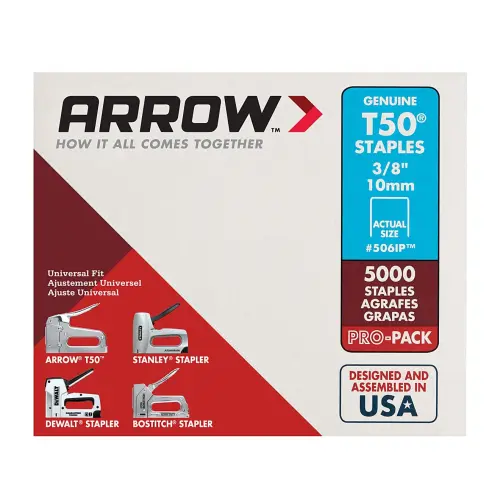STAPLE 3/8" T50 5M/BOX