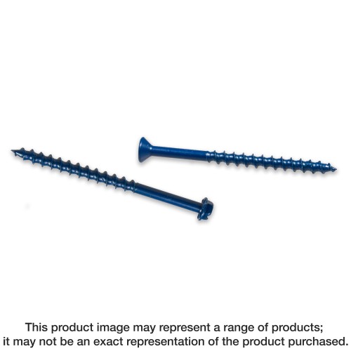 TNT25134TF 1/4 X 1-3/4 TITEN TURBO FLAT (100) 5/CTN