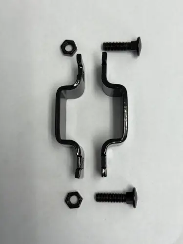 Set of 1 1/2 Frame Latch Blk components including latches, bolts, and nuts.