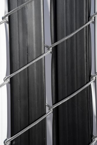 6' x 25'  Pre Slat 95% Privacy 9G Galv Wire