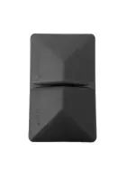 Black - Plastic C Post Cap