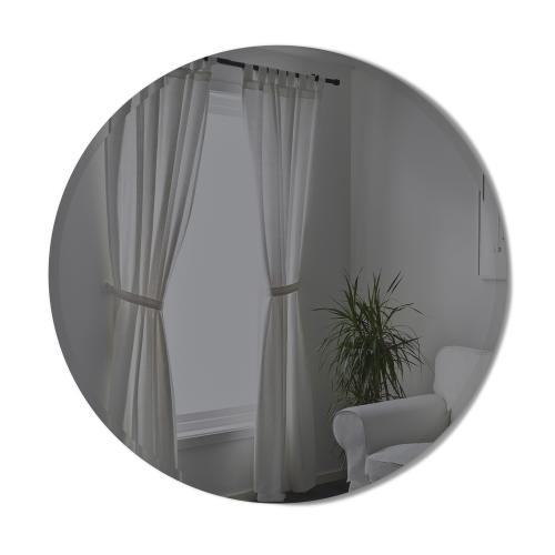 Umbra Large Beveled Wall Mirror, Model 1013719-582, Smoke