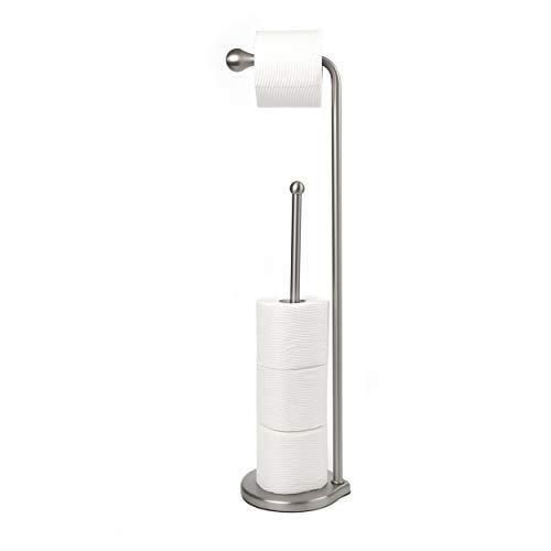 Umbra Teardrop Toilet Paper Stand, Model 1020868-410, Nickel