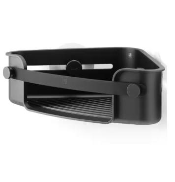 FLEX ADHESIVE CORNER BIN BLACK