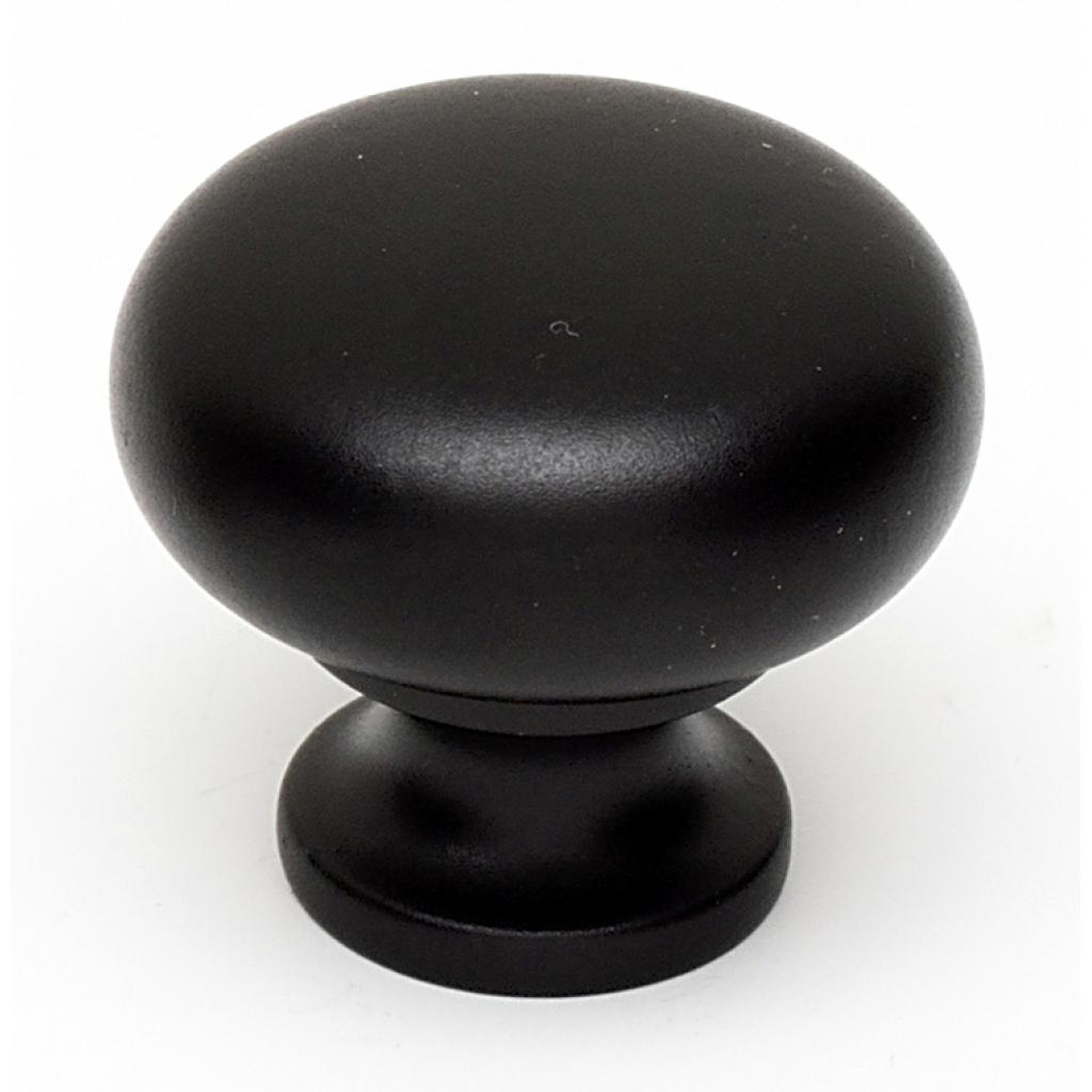 1 1/4" Knob Matte Black Series: Knobs