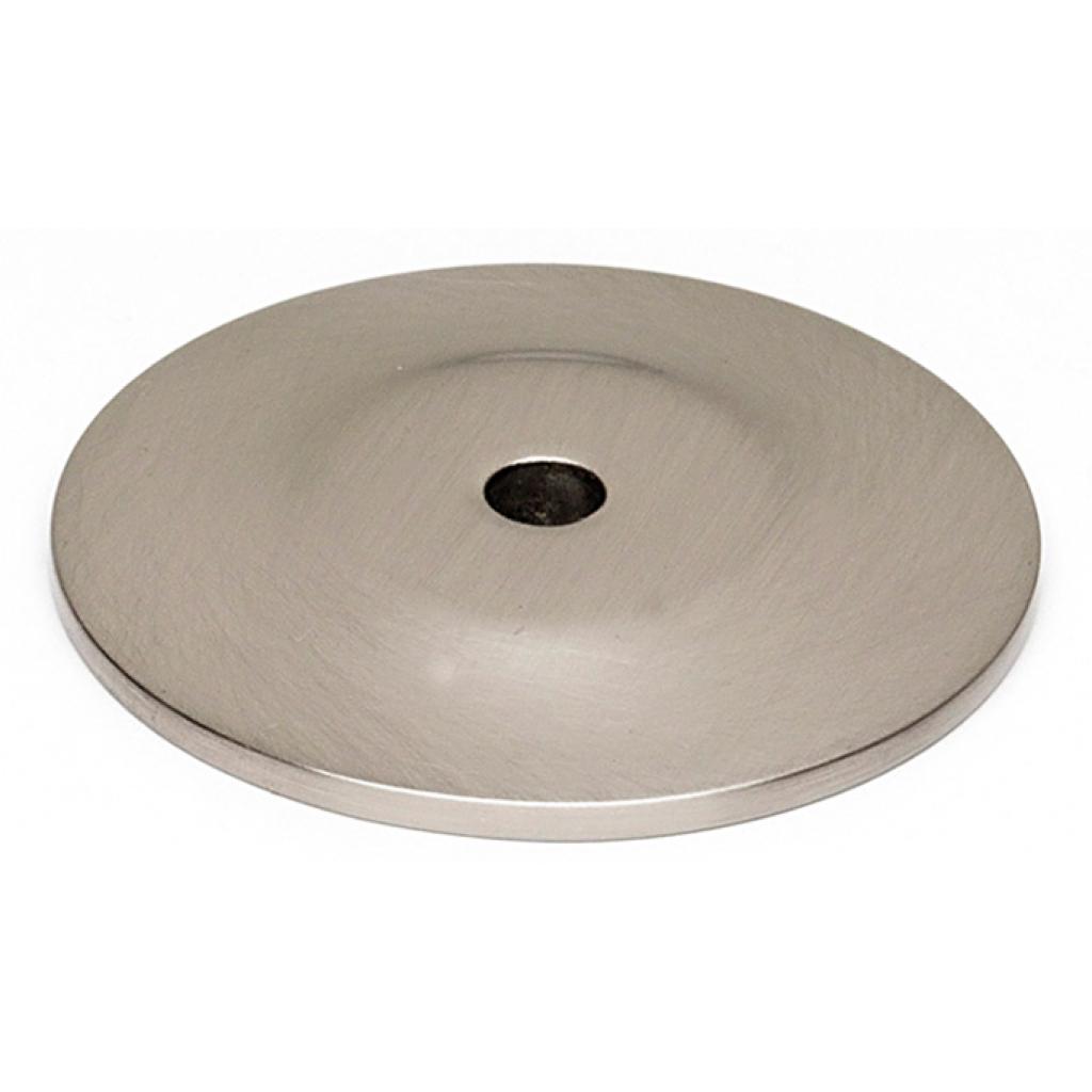 1 1/4" Backplate Satin Nickel Series: Rope
