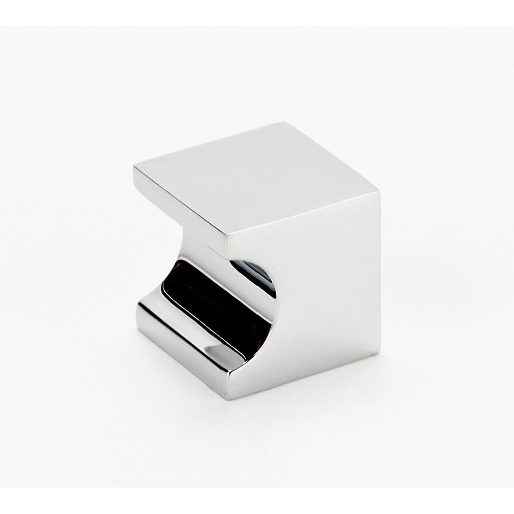 25.4 Mm Knob/Square Polished Chrome Series: Contemporary Knobs