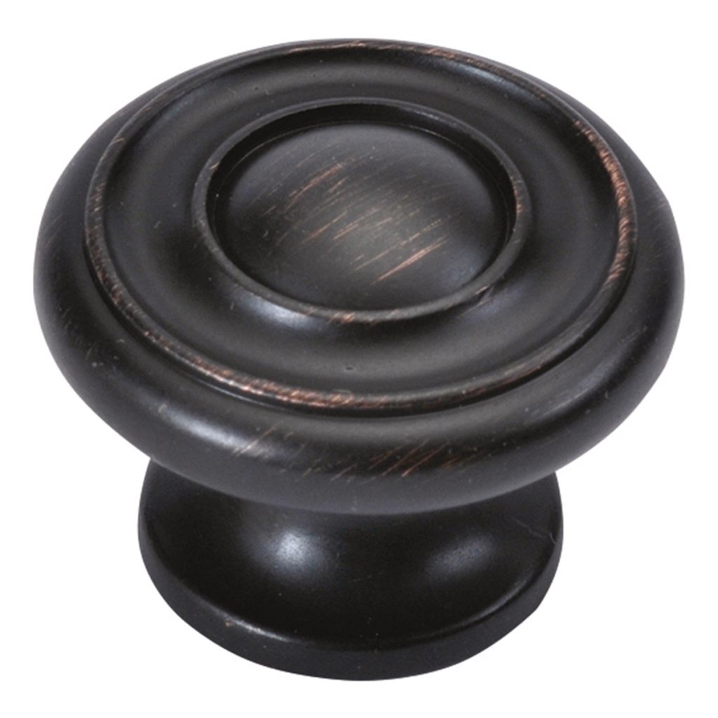 Knob 1-1/2" Dia. Cottage Vintage Bronze
