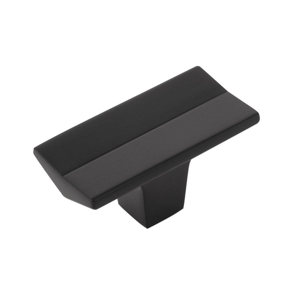Knob 2" X 1" Avenue Matte Black