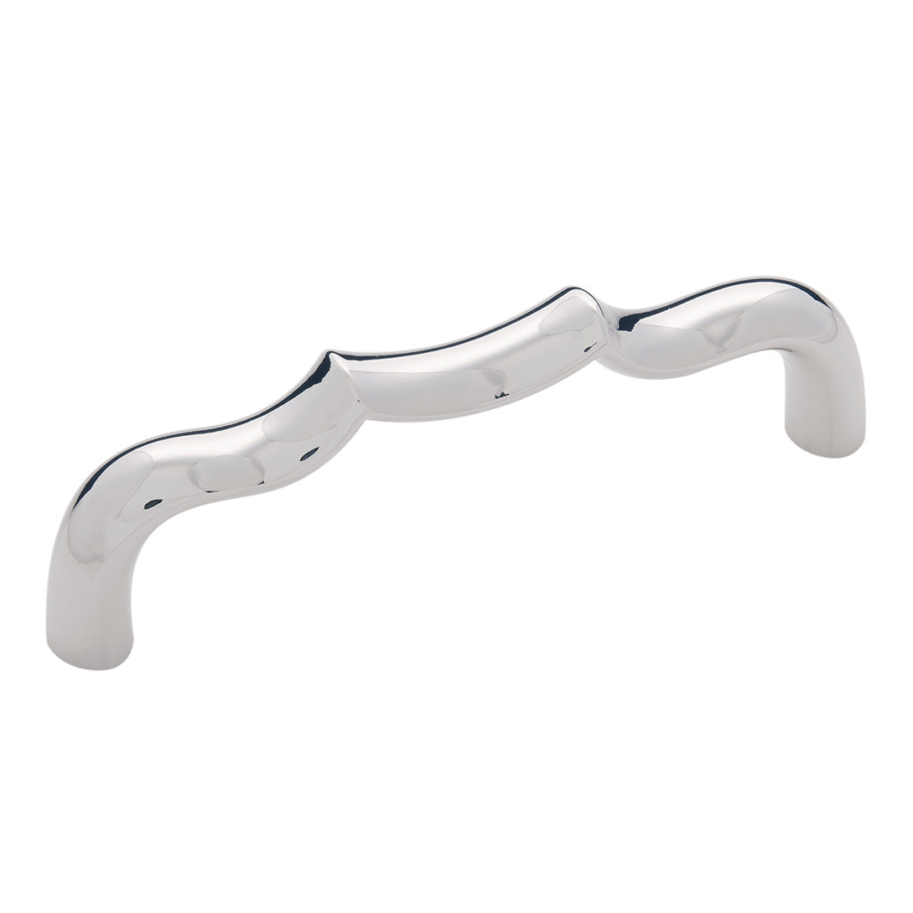 Pull 96mm C/C Trellis Polished Nickel