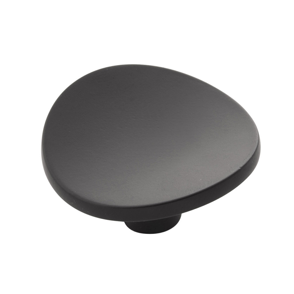 Knob 1-3/4" Dia. Vale Matte Black