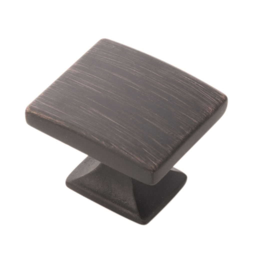 Knob 1-7/16" X 1-1/4" Forge Vintage Bronze