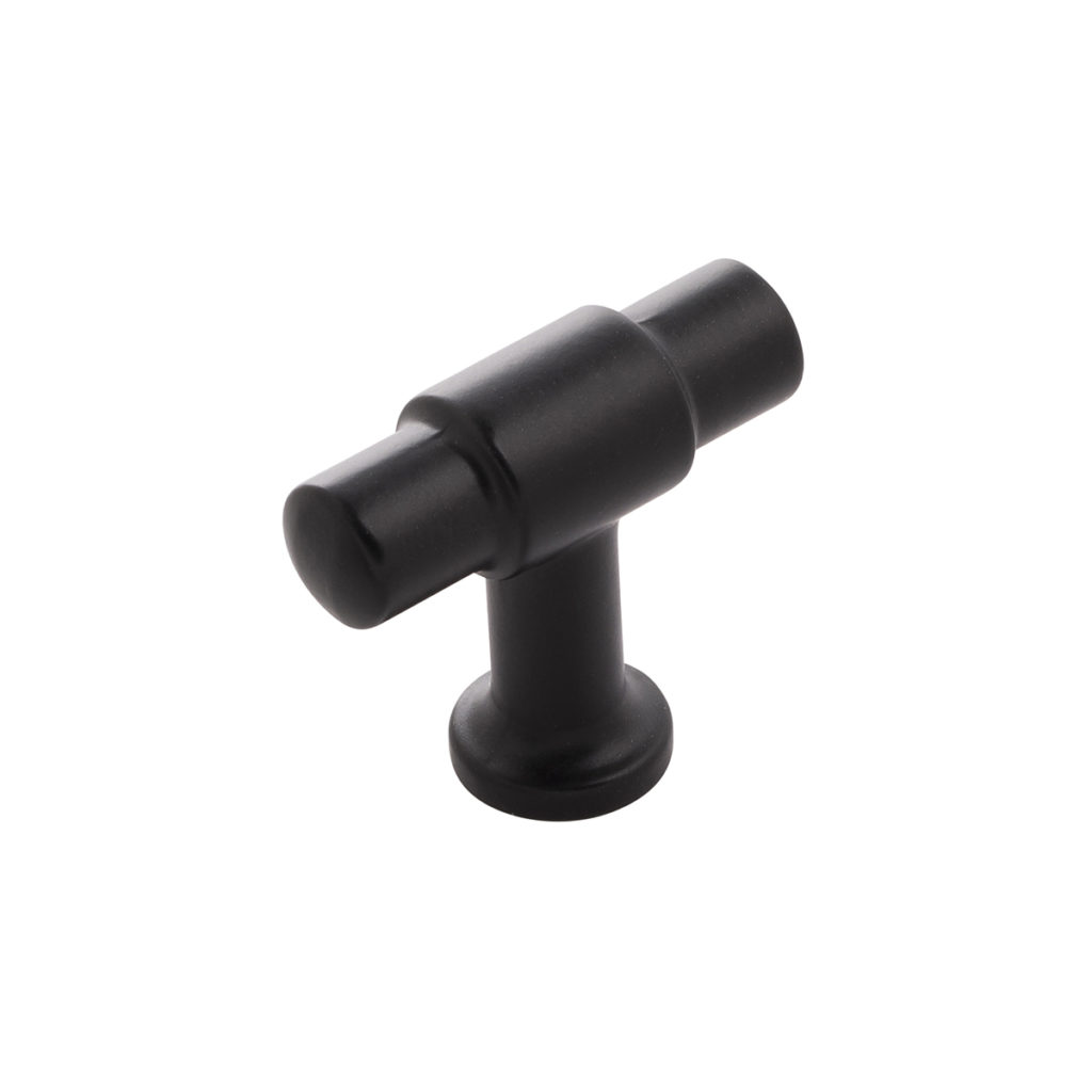 T-Knob 1-5/8" X 5/8" Piper Matte Black