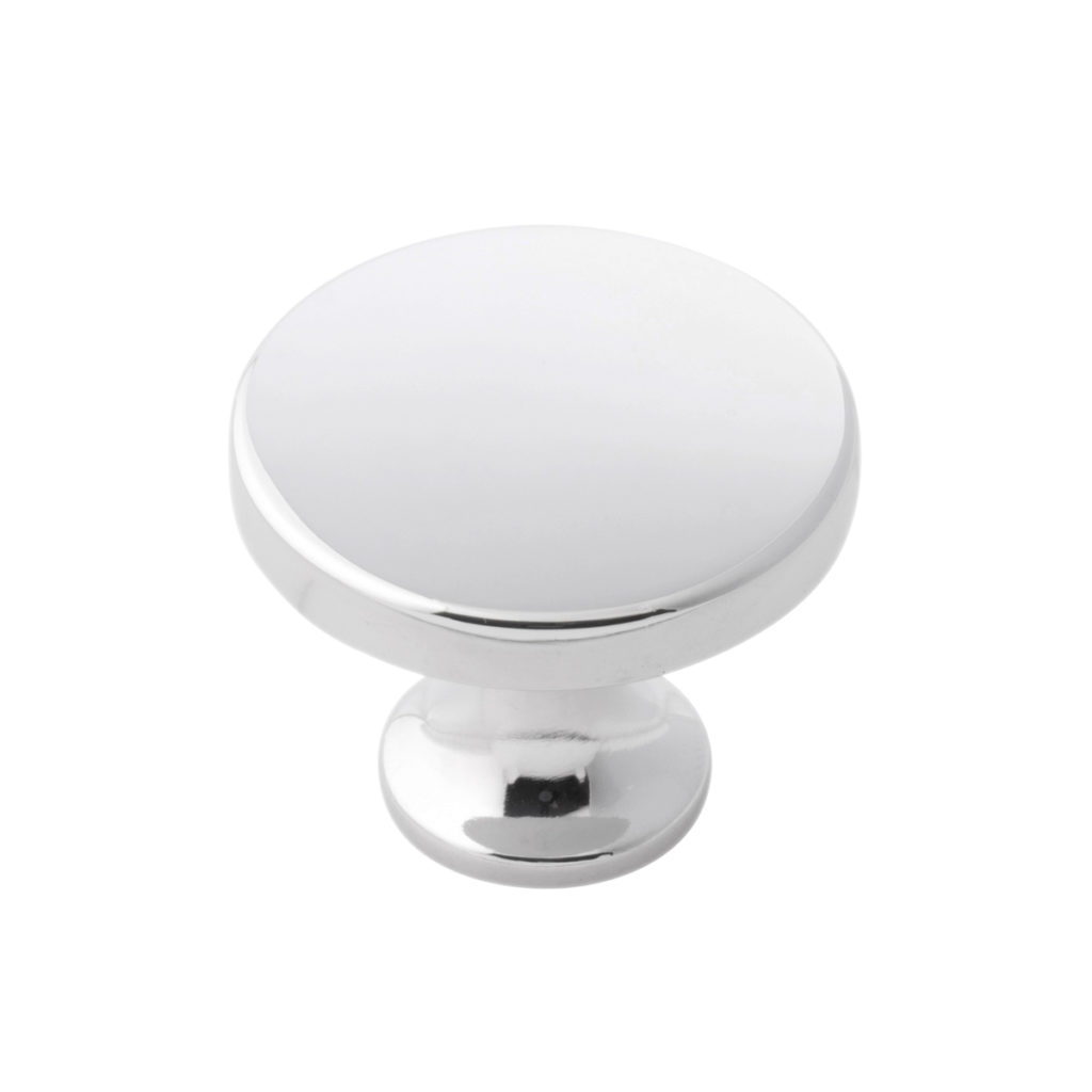 Knob 1-3/8" Dia. Forge Chrome