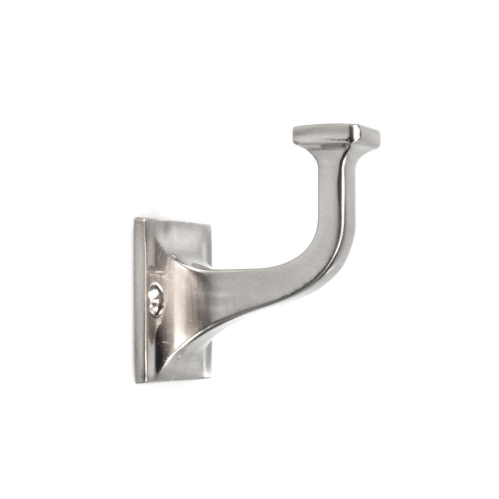Carded Hook 2-3/4" Long Forge Satin Nickel