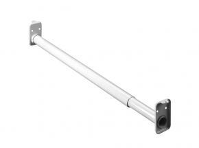 Knape & Vogt KV2 Commercial Adjustable Closet Rods, 30", White