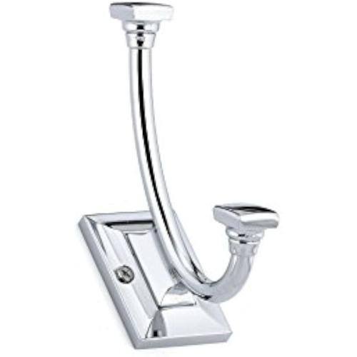 Richelieu Hardware Transitional Metal Hook, Model RH1243021140, Chrome Finish